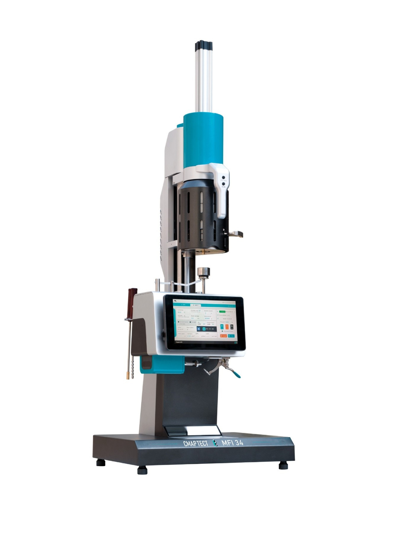 Автоматический пластометр с ручным селектором грузов СМАРТЕСТ MFI 34 - фото - 2